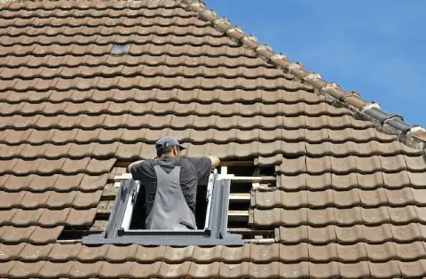 Pose de velux - Roubion